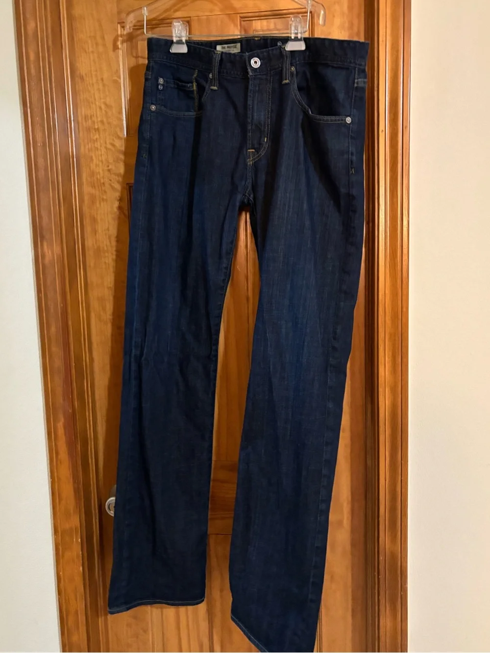 Adriano Goldschmied Men’s Dark Blue Straight-Leg Jeans sustainable LA
